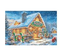 Puzzle De 1000 Pièces pour Adultes Corgi dans Le Champ de Fleurs 1000 PCS 75x50cm Art Mural Encadrable pour Chambre Salon Bureau Décoration Unique Idéale pour Amateurs d'art