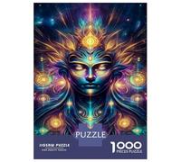 Puzzle De 1000 Pièces pour Adultes Cosmic Energy Art Print Puzzle Anti-Stress, Difficile, Cadeau Unique pour Un Anniversaire Ou Noël 70x50cm/1000pcs