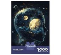 Puzzle De 1000 Pièces pour Adultes Cosmic Mind Journey Puzzle Jouet Décoration Murale Une Œuvre d'art Cadeaux Uniques pour Anniversaire Et Noël 70x50cm/1000pcs