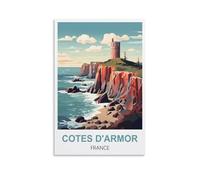 Puzzle de 1000 pièces pour Adultes, Côtes d'Armor, France, 70 x 50 cm, Jeu éducatif, décoration intérieure