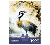 Puzzle De 1000 Pièces pour Adultes Crane in Watercolors Puzzle pour Adolescents Analyse Et Logique Aide À Stimuler Le Cerveau Idéal comme Cadeau pour Toute La Famille 52x38cm/1000pcs