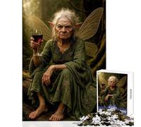 Puzzle de 1000 pièces pour Adultes Cranky Wings u Cabernet Things Puzzle 1000 pièces Jeu de réflexion Cadeau d'anniversaire pour Toute la Famille (50x75cm)