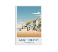 Puzzle de 1000 pièces pour Adultes, Croyde Beach, Devon du Nord, Puzzle de 1000 pièces, Jeu éducatif, décoration intérieure, 70 x 50 cm