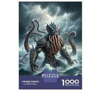 Puzzle De 1000 Pièces pour Adultes Cthulhu Statue for Sale Online Puzzles pour Adolescents Cadeau d'anniversaire Stimule Le Cerveau Jeu Stimulant Cadeaux 52x38cm/1000pcs
