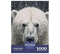 Puzzle De 1000 Pièces pour Adultes Cute Wet Polar Bear Puzzle pour Adultes, Jeu De Réflexion pour Améliorer La Mémoire, Cadeau pour Les Amis Et La Famille 38x26cm/1000pcs