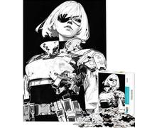 Puzzle de 1000 pièces pour Adultes Cyberpunk Ghost Hot Sniper Un défi à relever pour Une décoration Parfaite Jeu Amusant Convient aux 14 Ans et Plus (38x52cm)