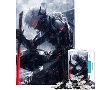Puzzle de 1000 pièces pour Adultes Cyborg Samurai Jeu Impossible Jeu éducatif défi Jouet idée Cadeau Apprentissage et éducation (Taille 75x50cm)