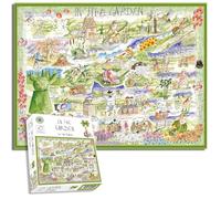 Puzzle de 1000 pièces pour Adultes - dans Le Jardin par Tim Bulmer, Grand Puzzle de 66cm x 50cm. Difficile à compléter mais Amusant et Humoristique.