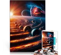 Puzzle de 1000 pièces pour Adultes Danse Galactique des orbites Jouet éducatif d'apprentissage Bon Cadeau 75x50cm