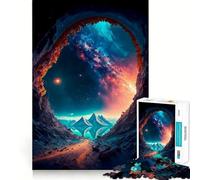 Puzzle de 1000 pièces pour Adultes,décor de Grotte,Jeu de réflexion et d'entraînement,Cadeau de Loisirs Festif (38x52cm)