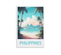 Puzzle de 1000 pièces pour Adultes Décoration intérieure Philippines Jouet-Cadeau pour Hommes, Femmes, Seniors, 50x70cm
