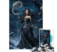 Puzzle de 1000 pièces pour Adultes Déesse Morana Jeu éducatif pour Passer Le Temps à la Maison (Dimensions 38x52cm)