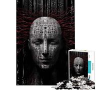 Puzzle de 1000 pièces pour Adultes Défi éducatif sur l'identité numérique Jeu de détente et de Divertissement pour Toute la Famille (à partir de 14 Ans) (50x75cm)