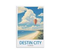 Puzzle de 1000 pièces pour Adultes, Destin City, Floride. Puzzle de 1000 pièces pour Adolescents et Enfants. Jeu de Puzzle divertissant et Stimulant pour Le Cerveau. 52 x 38 cm.