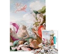Puzzle de 1000 pièces pour Adultes Dieux grecs Eustache Sueur Puzzles pour Adolescents Jouets Anti-Stress mais Aussi activités Amusantes et Humoristiques à Faire à la Maison (Taille 38x26cm)