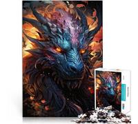 Puzzle de 1000 pièces pour Adultes Dragon Chinois Jouets de Jeu pour Cadeau Familial est idéal comme Cadeau pour Toute la Famille 38x26cm