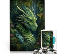 Puzzle de 1000 pièces pour Adultes Dragon de la forêt Fantastique Analyse et logique est idéal comme Cadeau pour Toute la Famille 75x50cm