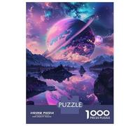 Puzzle De 1000 Pièces pour Adultes Dreams of Saturn Puzzle Anti-Stress, Difficile, Cadeau Unique pour Un Anniversaire Ou Noël 52x38cm/1000pcs
