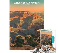Puzzle de 1000 pièces pour Adultes Échos de lumière du Soleil dans Le Canyon sans Fin Jeu de Puzzle Relaxant Analyse et logique Cadeau Parfait pour Les Amateurs de Jeux (38x26cm)