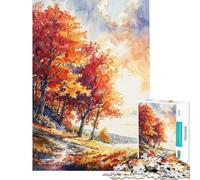 Puzzle de 1000 pièces pour Adultes Éclat d'automne » Jeu d'analyse et de logique Complexe et Stimulant (50x75cm)