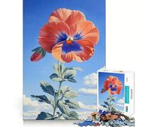 Puzzle de 1000 pièces pour Adultes Éclosion de pensées,Jeu de réflexion, pour se détendre,Cadeau Amusant pour Un Anniversaire (38x26cm)