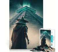 Puzzle de 1000 pièces pour Adultes Empire aztèque Jeu de réflexion Amusant et Relaxant pour Un Anniversaire (50x75cm)