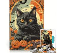 Puzzle de 1000 pièces pour Adultes Envoûté par Minuit », Jeu Familial, Difficile et Stimulant, Cadeau d'anniversaire et Cadeau Unique 38x26cm