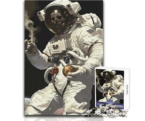 Puzzle de 1000 pièces pour Adultes Espace Non-Fumeur Détente et Relaxation garanties Assemblage Stable et découpe précise Dimensions 50x75cm