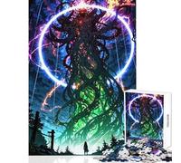 Puzzle de 1000 pièces pour Adultes et Adolescents Arbre de l'Infini ︰ Sortie de la Faille Jeux relaxants Cadeaux pour Femmes Décoration intérieure Jouet Chaque pièce est Unique (38x52cm)