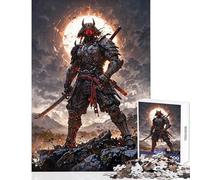 Puzzle de 1000 pièces pour Adultes et Adolescents Le Samouraï Inébranlable Jeu Manuel pour Toute la Famille Jouet à Monter soi-même Cadeau Original pour Un Anniversaire ou Noël (50x75cm)