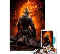Puzzle de 1000 pièces pour Adultes et Adolescents thème samouraï Sekiro Jeu intellectuel et Relaxant idéal pour se détendre Cadeau et Jouet (Taille 50x75cm)
