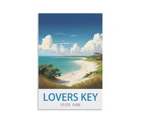 Puzzle de 1000 pièces pour Adultes et Enfants - Thème : Parc d'État Key - Puzzle Classique de 1000 pièces pour Toute la Famille - 38 x 26 cm