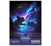 Puzzle De 1000 Pièces pour Adultes Eternal Flames Puzzle Adulte, Jeu De Réflexion, Cadeau d'anniversaire, Difficile À Compléter 38x26cm/1000pcs