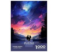 Puzzle De 1000 Pièces pour Adultes Eternal Starlight Puzzle Adulte, Jeu De Réflexion, Défi Difficile À Terminer 38x26cm/1000pcs