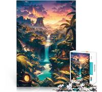 Puzzle de 1000 pièces pour Adultes Euphorie Tropicale Jouet éducatif intellectuel décompressant Super Cadeau 50x70cm
