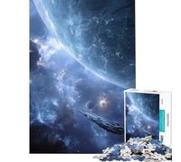 Puzzle de 1000 pièces pour Adultes Exploration du Vaisseau Spatial Pandora Stimule Le Cerveau et améliore la mémoire Jeu éducatif pour Les 14 Ans et Plus Dimensions : 50x75cm