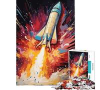 Puzzle de 1000 pièces pour Adultes Exploration illimitée Divertissement à la Maison décoration Artistique Jeu de réflexion pour Les 14 Ans et Plus (50x75cm)