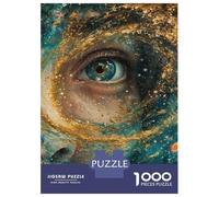 Puzzle De 1000 Pièces pour Adultes Eye of The Universe Cosmic Vision Puzzle Jouet Décoration Murale Une Œuvre d'art Cadeaux Uniques pour Anniversaire Et Noël 70x50cm/1000pcs