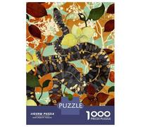 Puzzle De 1000 Pièces pour Adultes Fall Serpent Garden Puzzle pour Adultes, Jouet, Décoration Murale, Analyse Et Logique, Cadeaux Uniques pour Anniversaire Et Noël 52x38cm/1000pcs