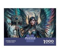 Puzzle De 1000 Pièces pour Adultes Fantasy Angel Wings Armor Set Puzzle Adulte, Jeu De Réflexion, Cadeau d'anniversaire, Difficile À Compléter 38x26cm/1000pcs