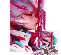 Puzzle de 1000 pièces pour Adultes Fille Ange Cyberpunk Un défi à relever pour Une décoration Parfaite Jeu Amusant Convient aux 14 Ans et Plus (38x26cm)