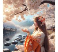 Puzzle de 1000 pièces pour Adultes,Fleuriste Japonaise DIY Puzzles Divertissement Créatif,Puzzle Classiques,Cadeaux pour Art Mural(65 x 65 cm)