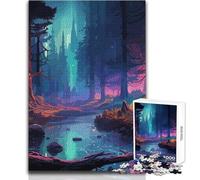 Puzzle de 1000 pièces pour Adultes - Forêt Ancienne - Jeu intellectuel, d'analyse et de logique - Cadeau d'anniversaire - Dimensions : 38x26cm
