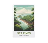 Puzzle de 1000 pièces pour Adultes - Forêt de pins maritimes - Puzzle Classique de 1000 pièces pour Adolescents, garçons et Filles - 38 x 26 cm