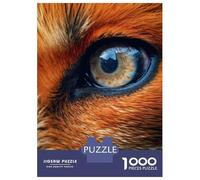 Puzzle De 1000 Pièces pour Adultes Fox Eye Puzzle Adulte, Jouet, Décoration Murale, Découpe De Précision, Cadeau Unique pour Un Anniversaire Ou Noël 38x26cm/1000pcs