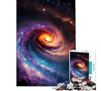 Puzzle de 1000 pièces pour Adultes Galaxie d'Andromède Jeu éducatif Cadeau d'anniversaire Décoration Parfaite (Dimensions 38x26cm)