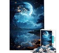Puzzle de 1000 pièces pour Adultes Galaxies et Reflets Jeu Impossible Jeu éducatif Idée Cadeau Apprentissage et éducation (Dimensions 38x52cm)