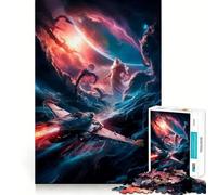 Puzzle de 1000 pièces pour Adultes Gardiens Célestes Jeu de Loisirs créatifs,résolution de problèmes,Divertissement,décoration de Noël (50x75cm)