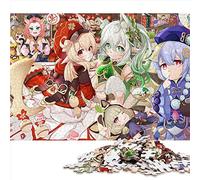 Puzzle de 1000 pièces pour Adultes Genshin Impact Sayu Carton de qualité supérieure à emboîtement précis pour Adultes et Enfants de 12 Ans et Plus 26 x 38 cm