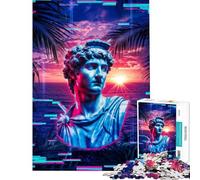 Puzzle de 1000 pièces pour Adultes Glitch in Time V Un Puzzle Original et Amusant idéal comme décoration Murale Cadeau d'anniversaire Unique et Humoristique (Taille 50x75cm)